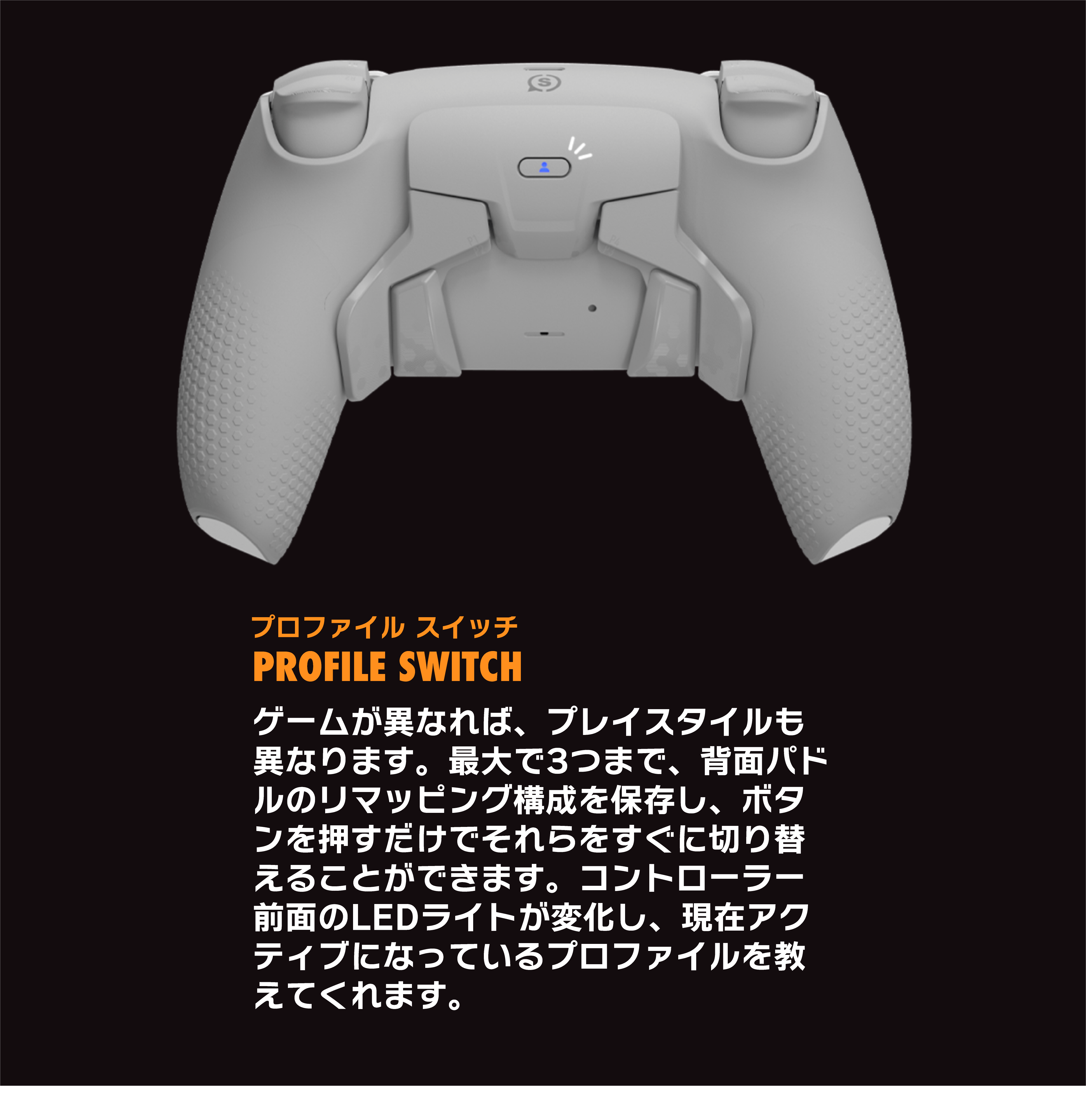 SAZABIES GAMING / SCUF REFLEX PRO STEEL GRAY