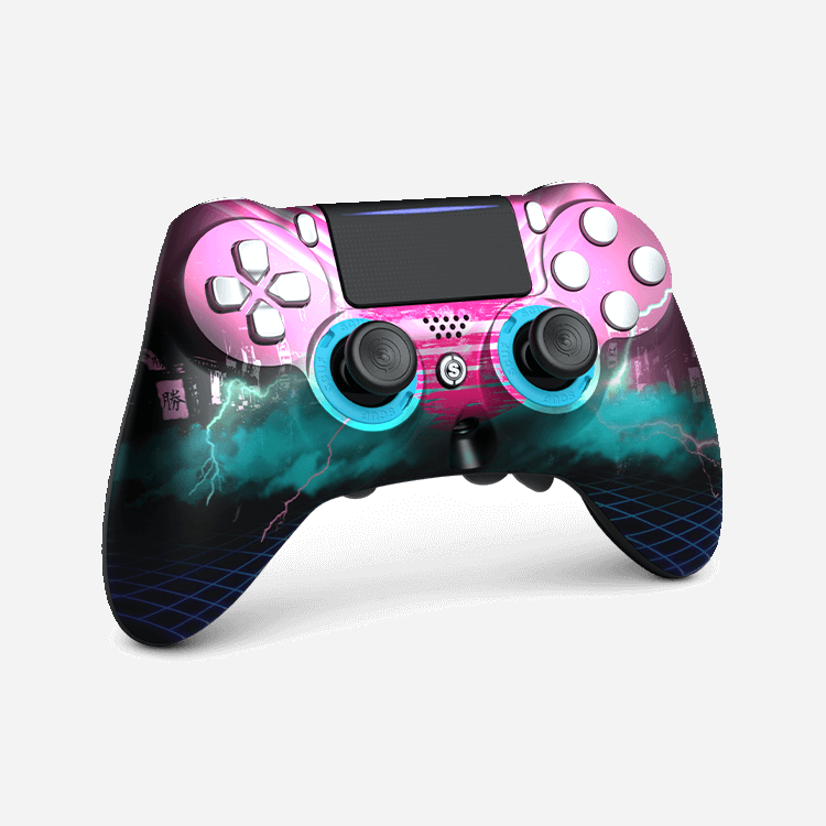 SAZABIES GAMING / SCUF IMPACT FULL CUSTOM CYBERSTORM PINK